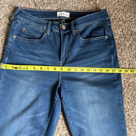 Nicole Miller Soho High Rise Skinny Jeans, Size 8, Medium Wash - Picture 7 of 12